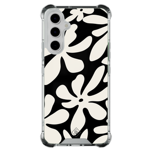 Casimoda Samsung Galaxy A55 shockproof hoesje - Noir bloom