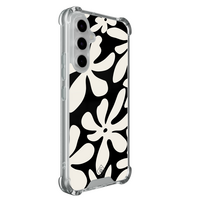 Casimoda Samsung Galaxy A55 shockproof hoesje - Noir bloom