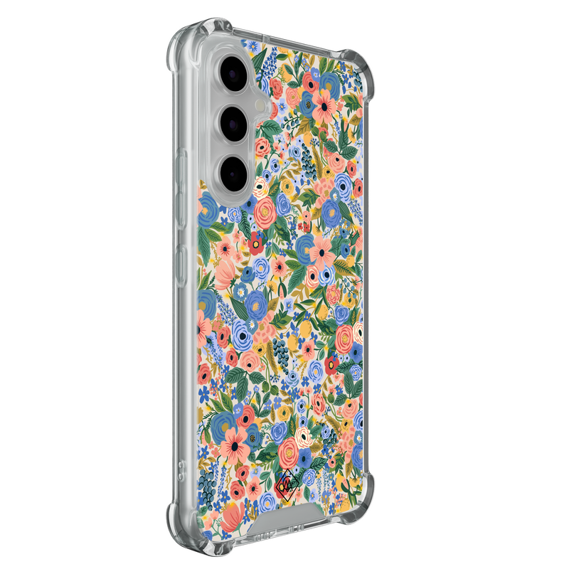 Casimoda Samsung Galaxy A55 shockproof hoesje - Blue gardens