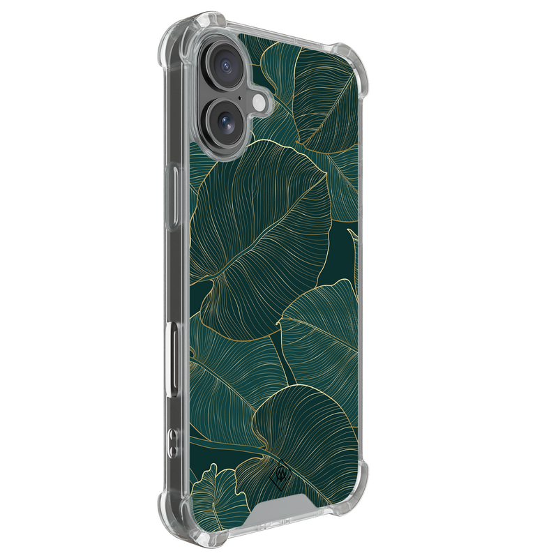 Casimoda iPhone 18 shockproof hoesje - Monstera leaves