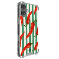 Casimoda iPhone 18 shockproof hoesje - Hot pepper vibes