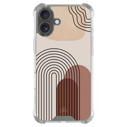 Casimoda iPhone 18 shockproof hoesje - Warm curves