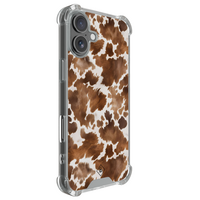 Casimoda iPhone 18 shockproof hoesje - Koeienprint