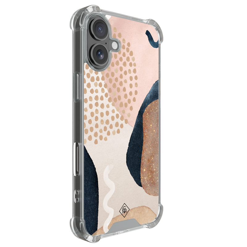 Casimoda iPhone 18 shockproof hoesje - Abstract dots