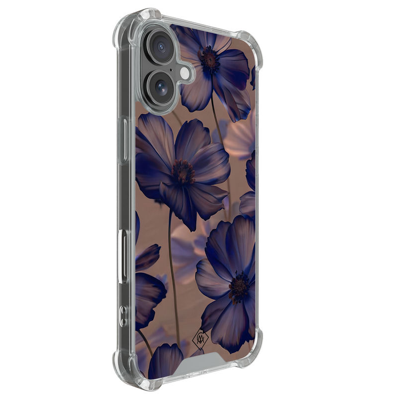 Casimoda iPhone 18 shockproof hoesje - Twilight petals
