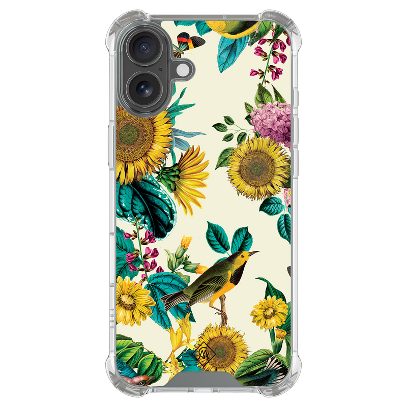 Casimoda iPhone 18 shockproof hoesje - Sunflowers