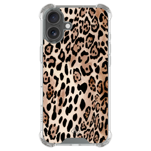 Casimoda iPhone 18 shockproof hoesje - Golden wildcat