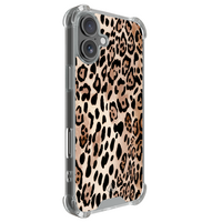Casimoda iPhone 18 shockproof hoesje - Golden wildcat