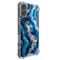 Casimoda iPhone 18 shockproof hoesje - Ocean marble