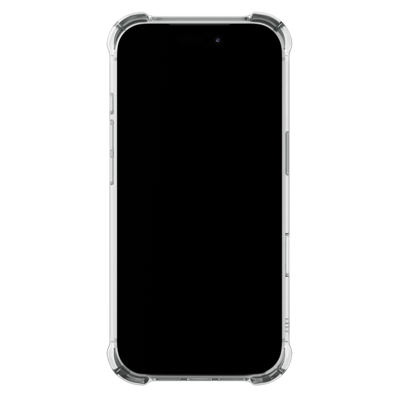 Casimoda iPhone 18 Pro shockproof hoesje - Palmy leaves beige