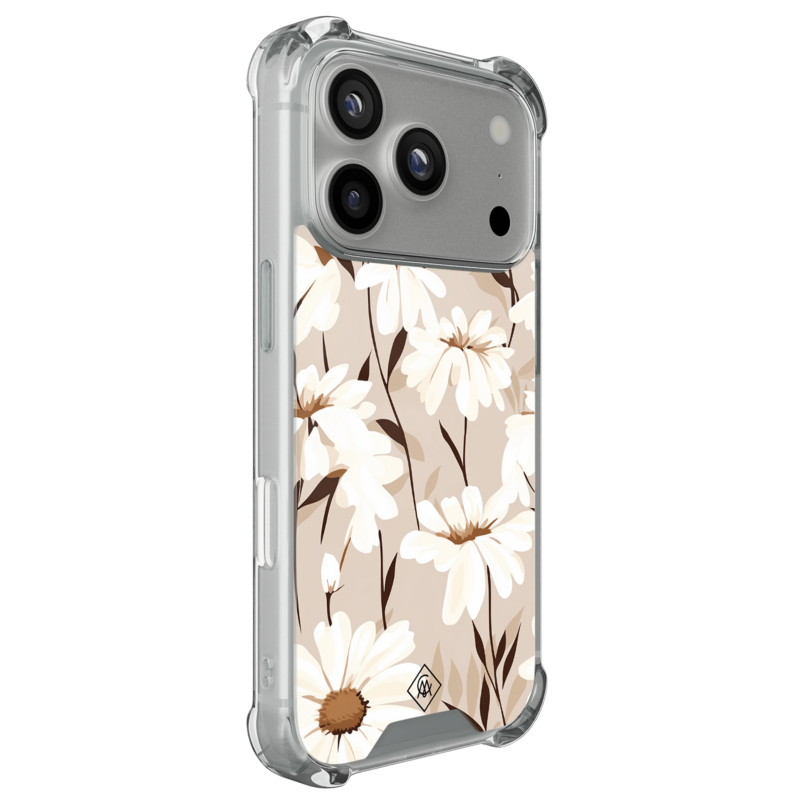 Casimoda iPhone 18 Pro shockproof hoesje - In bloom