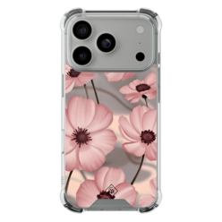 Casimoda iPhone 18 Pro shockproof hoesje - Soft bloom pink