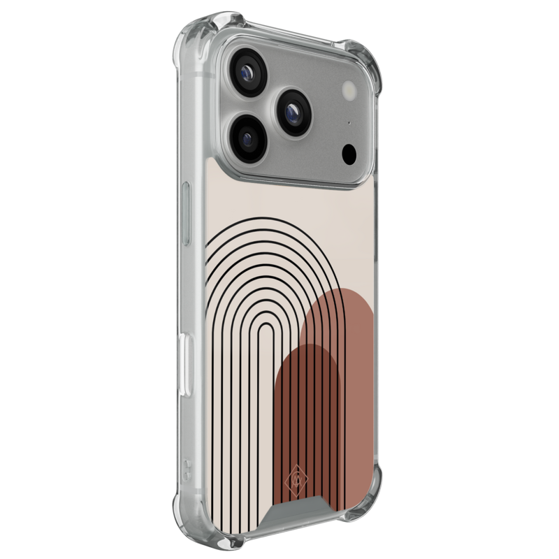 Casimoda iPhone 18 Pro shockproof hoesje - Warm curves