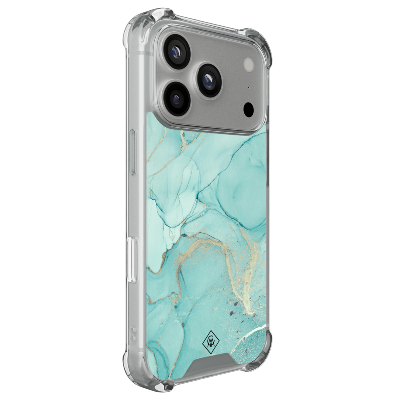 Casimoda iPhone 18 Pro shockproof hoesje - Touch of mint