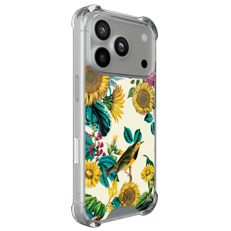 Casimoda iPhone 18 Pro shockproof hoesje - Sunflowers
