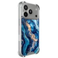 Casimoda iPhone 18 Pro shockproof hoesje - Ocean marble