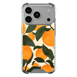Casimoda iPhone 18 Pro shockproof hoesje - Orange garden