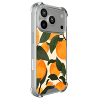 Casimoda iPhone 18 Pro shockproof hoesje - Orange garden