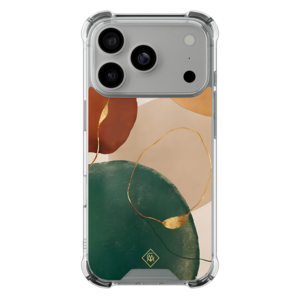 Casimoda iPhone 18 Pro shockproof hoesje - Earthy luxe