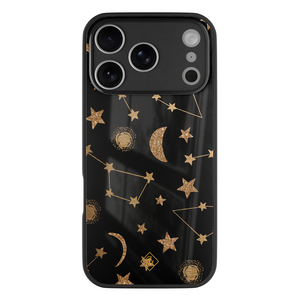 Casimoda iPhone 18 Pro glazen hardcase - Counting the stars