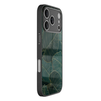 Casimoda iPhone 18 Pro glazen hardcase - Monstera leaves