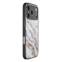 Casimoda iPhone 18 Pro glazen hardcase - Marble dream