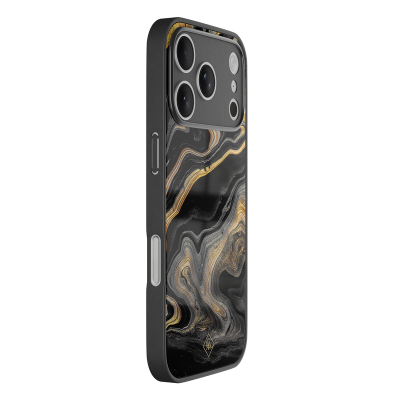 Casimoda iPhone 18 Pro glazen hardcase - Marbling
