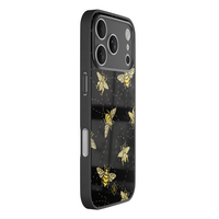 Casimoda iPhone 18 Pro glazen hardcase - Bee yourself