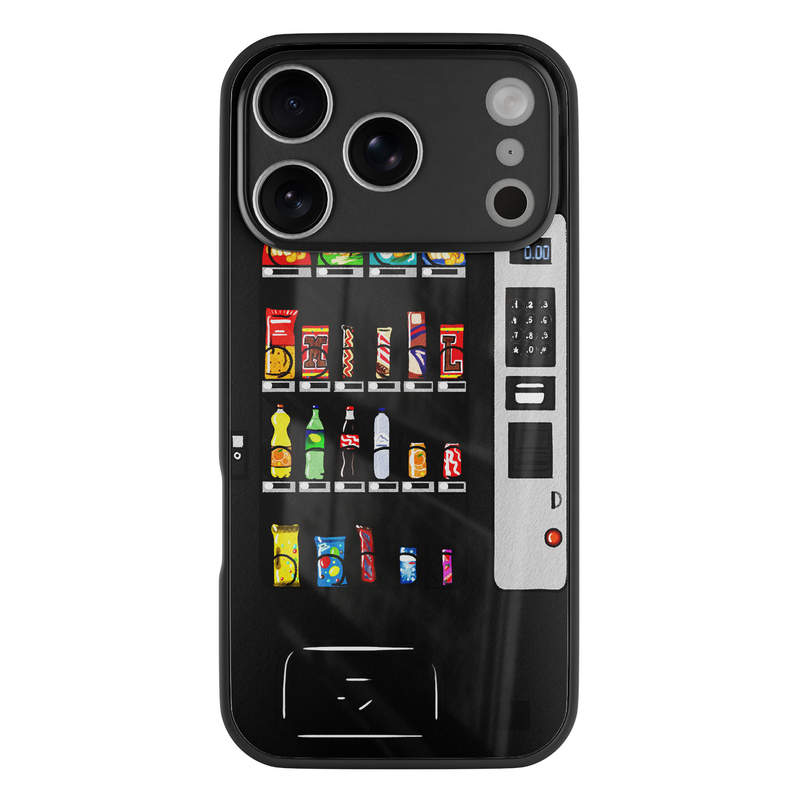 Casimoda iPhone 18 Pro glazen hardcase - Snoepautomaat