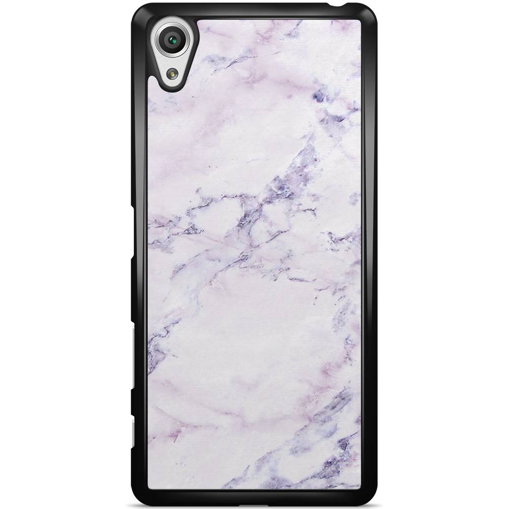 Sony Xperia X hoesje - Parelmoer marmer