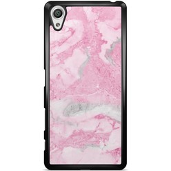 Casimoda Sony Xperia X hoesje - Marmer roze