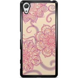 Casimoda Sony Xperia X hoesje - Sweet floral mandala