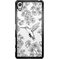 Casimoda Sony Xperia X hoesje - Hummingbird