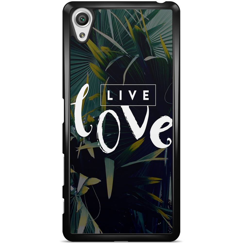 Sony Xperia X hoesje - Live love