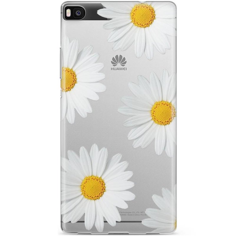 Casimoda Huawei P8 hoesje - Madeliefjes