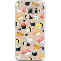 Casimoda Samsung Galaxy S6 Edge hoesje - Sushi overload