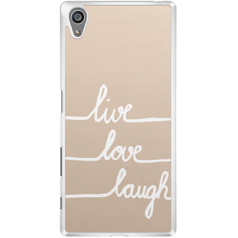 Casimoda Sony Xperia Z5 hoesje - Live, love, laugh