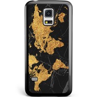 Casimoda Samsung Galaxy S5 Mini hoesje - Wereldmap