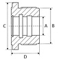 DHOLLANDIA CILINDERKOP 40x60x80,dhollandia