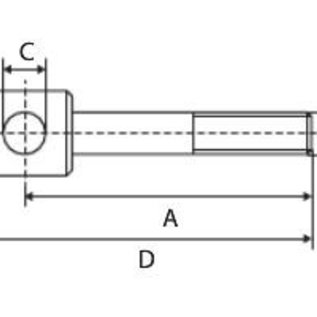 MARIBA PLUNJERSTANG 80x515,Mariba