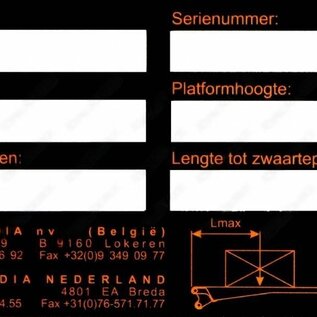 DHOLLANDIA STICKER NL,dhollandia