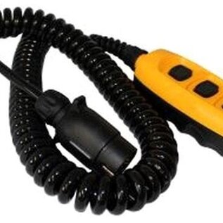MBB PALFINGER 3-KNOPS AFST.BED. COMPLEET GEEL,interlift,mbb,palfinger