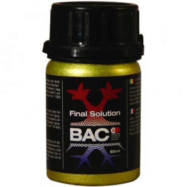 BAC BAC BIOLOGISCHE FINAL SOLUTION 60 ML