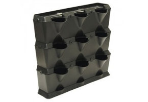 VERTICAL 3 MODULE STARTER SET - KLEUR ZWART