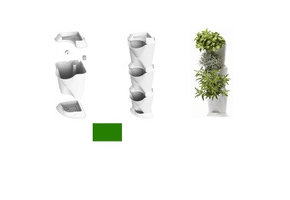 Corner, groen (54 x 13 x 13 cm)