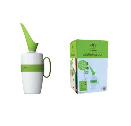 MiniGarden gieter 2,5 liter, wit met groen