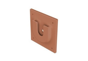 Wall fixers, terracotta