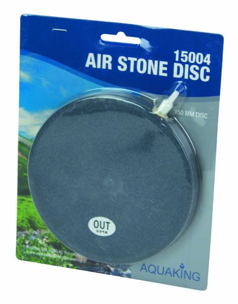 AQUAKING LUCHTSTEEN PLAT ROND 100 MM