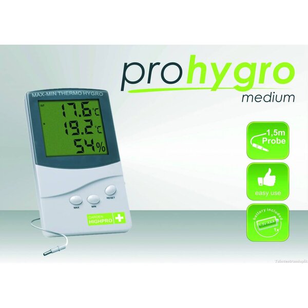 GARDEN HIGHPRO GARDEN HIGHPRO THERMO/HYDRO METER  MEDIUM