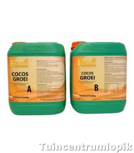 FERRO STANDAARD COCOS GROEI A+B 5 LITER